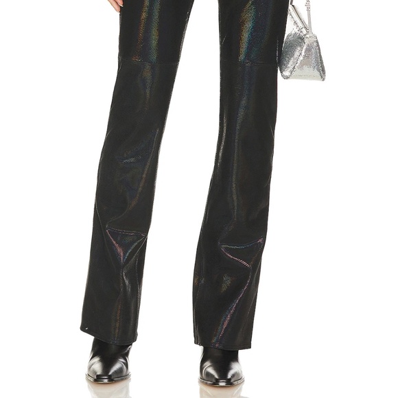 NBD Raquel Lamb Leather Pant size Small NWOT $498 - Picture 6 of 12